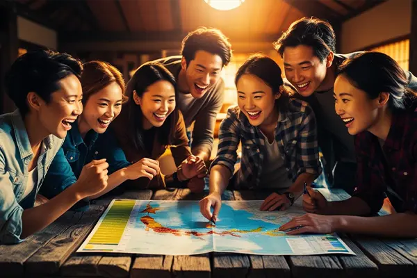 برنامه ریزی برای سفر به ژاپن