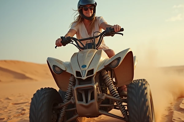 موتور چهارچرخ در سافاری دبی