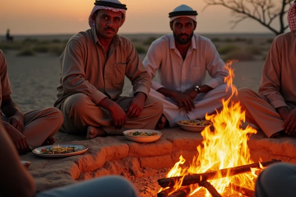 تجربه غذاهای محلی در سافاری دبی